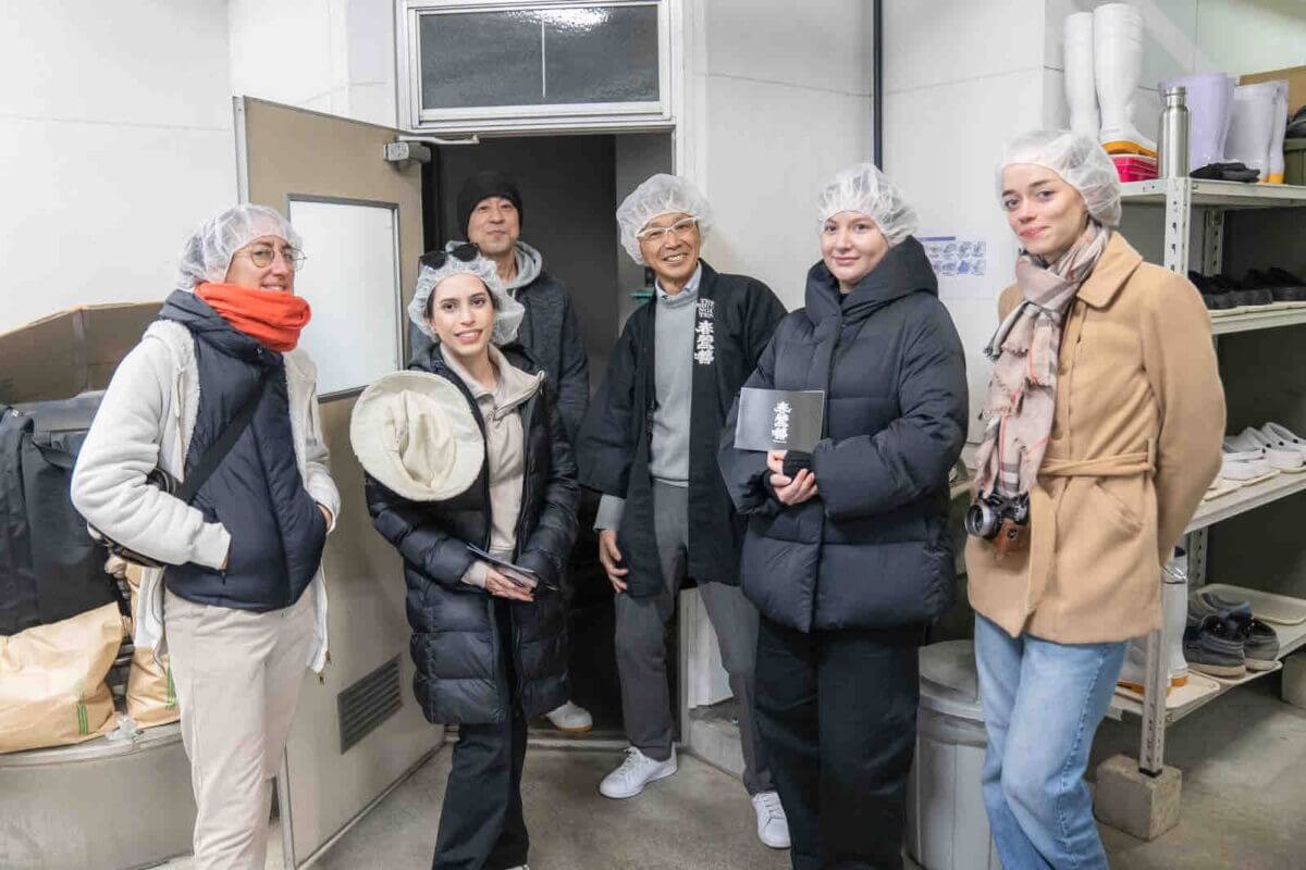 Sake brewery tour