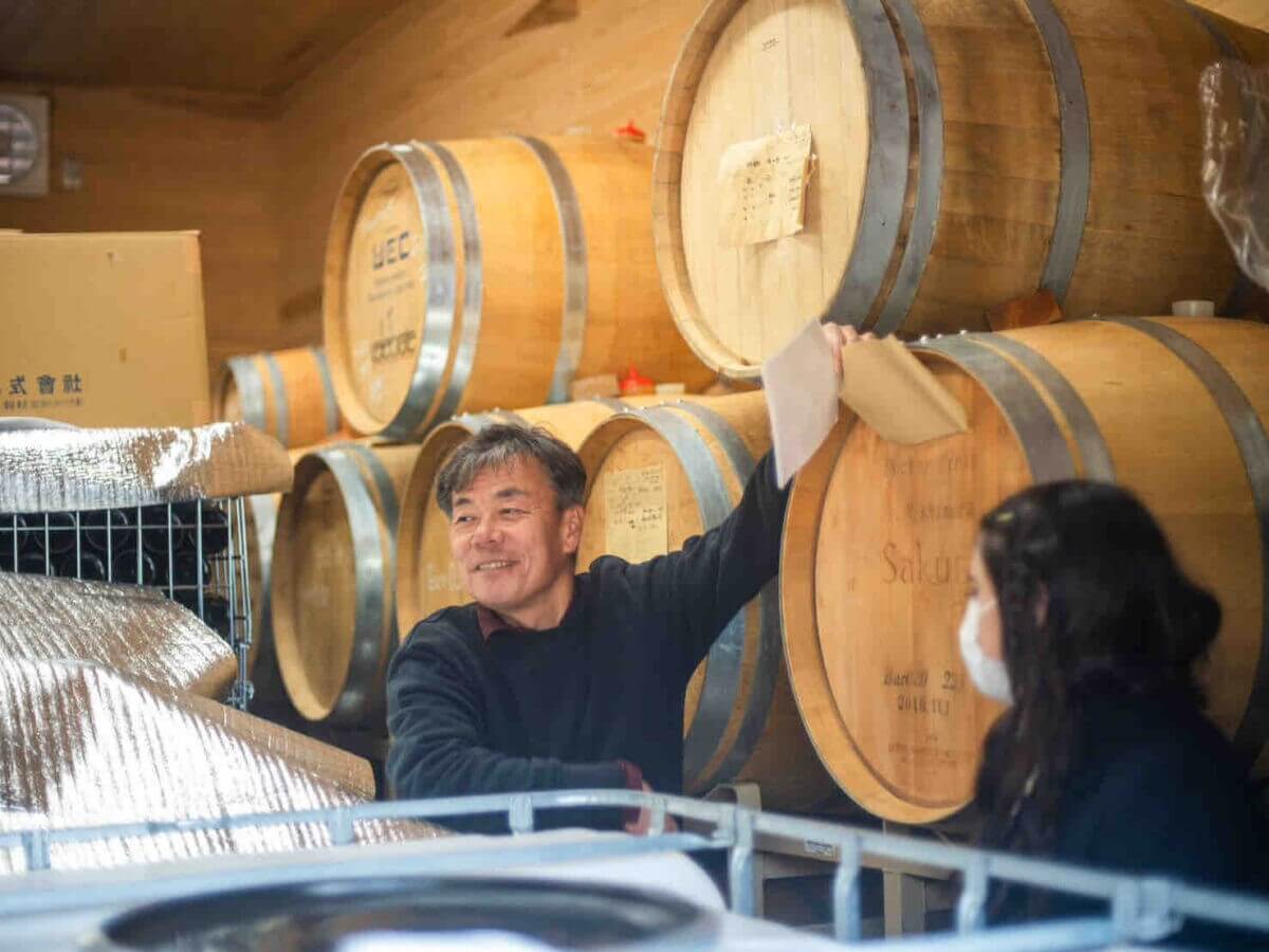 Winery tour